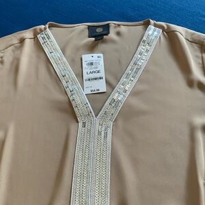 Women’s dressy tunic top